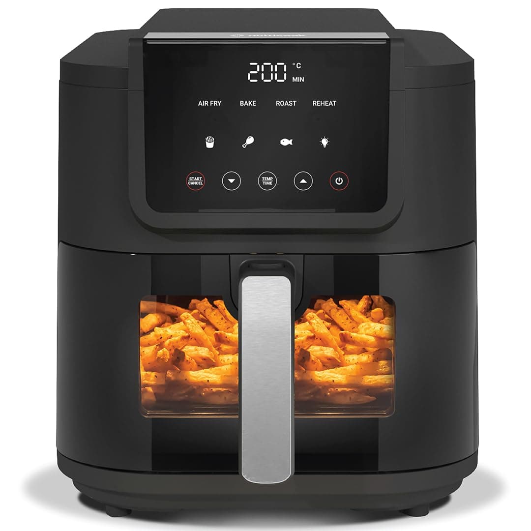 Nutricook 5L Air Fryer Slim (2025) with 100% Toxin-Free Ceramic Coating