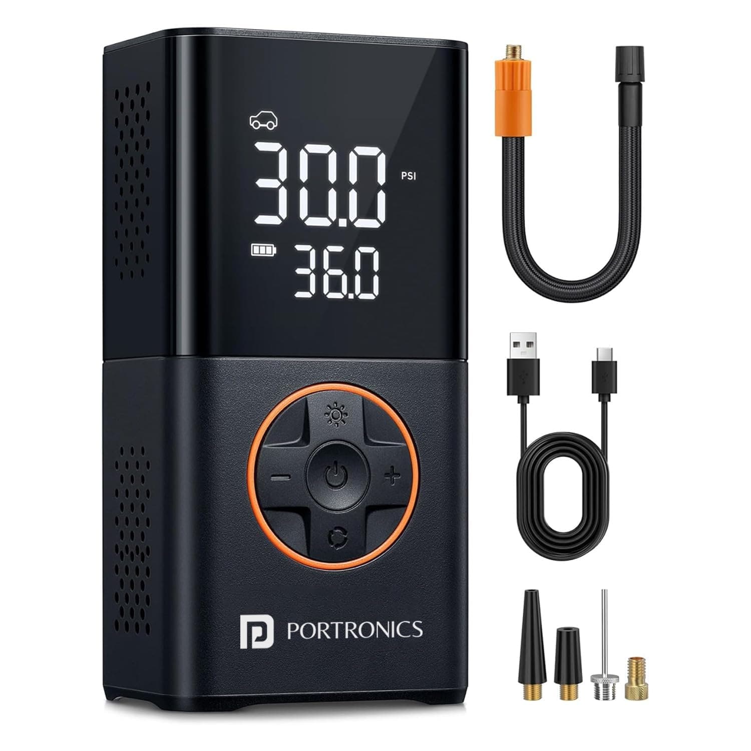 Portronics Vayu 3.0 Tyre Inflator